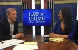 Dan Abrams with Carissa Kranz on AE Law and Crime Network