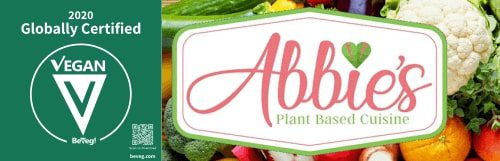 Abbie's Plant Based Cuisine BeVeg Vegan Certification